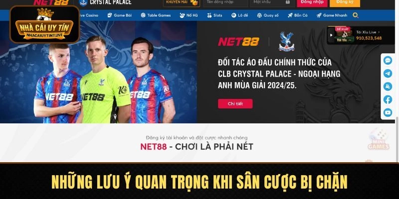 Các điều cần lưu ý khi truy cập được NET88 Các điều cần lưu ý khi truy cập được NET88